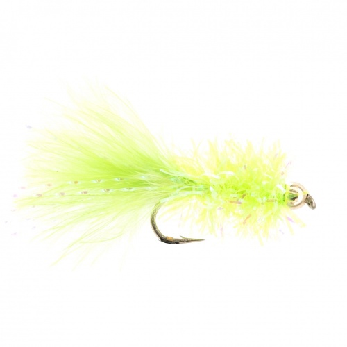 The Essential Fly Chartreuse Fritz Goldhead Fishing Fly
